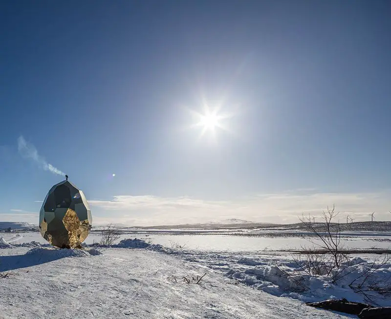 solar egg sauna