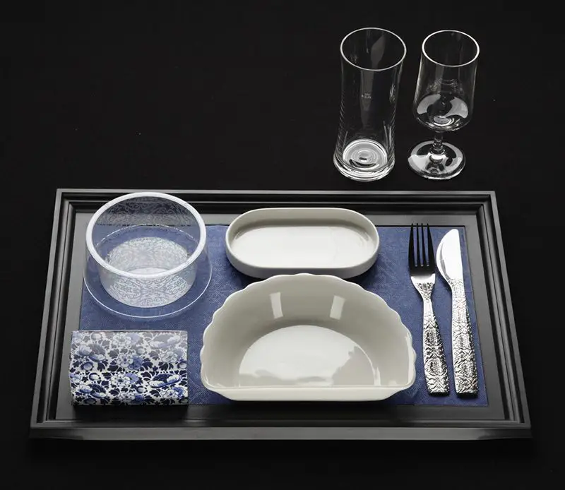 European tableware by Marcel Wanders for KLM World Business Class