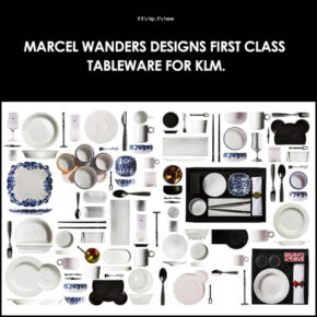 Marcel Wanders Designs First Class Tableware For KLM.