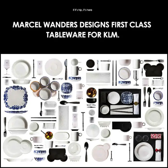 Read more about the article Marcel Wanders Designs First Class Tableware For KLM.