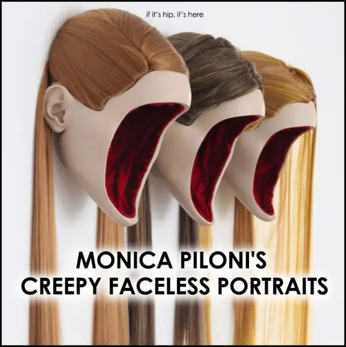 Read more about the article Portuguese Artist Monica Piloni’s Creepy Faceless Portraits