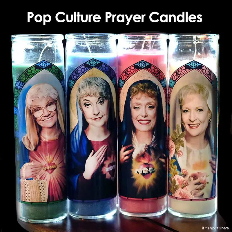 Pop Culture Prayer Candles