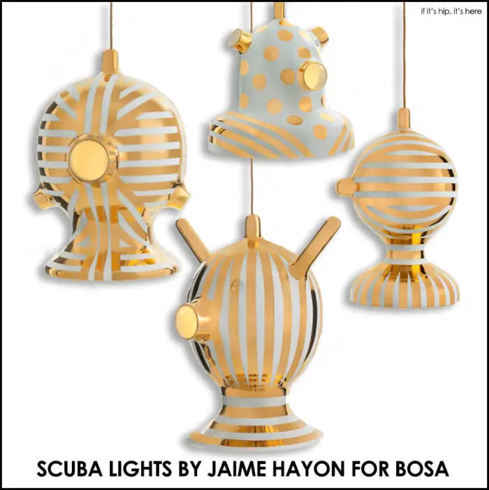 Read more about the article Jaime Hayon Scuba Lights Inspired by Deep Sea Diver’s Helmets