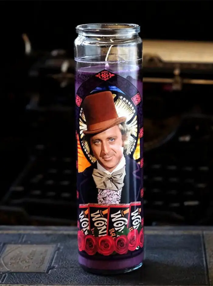 willy wonka prayer candle