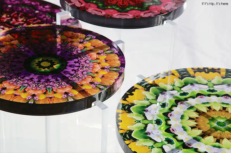 Floral Fractal Mandala Tables