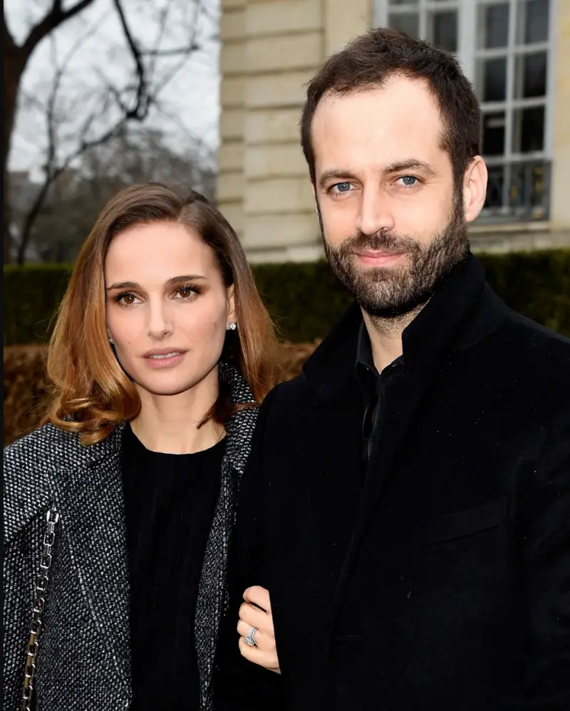 Natalie Portman and husband Benjamin Millepied