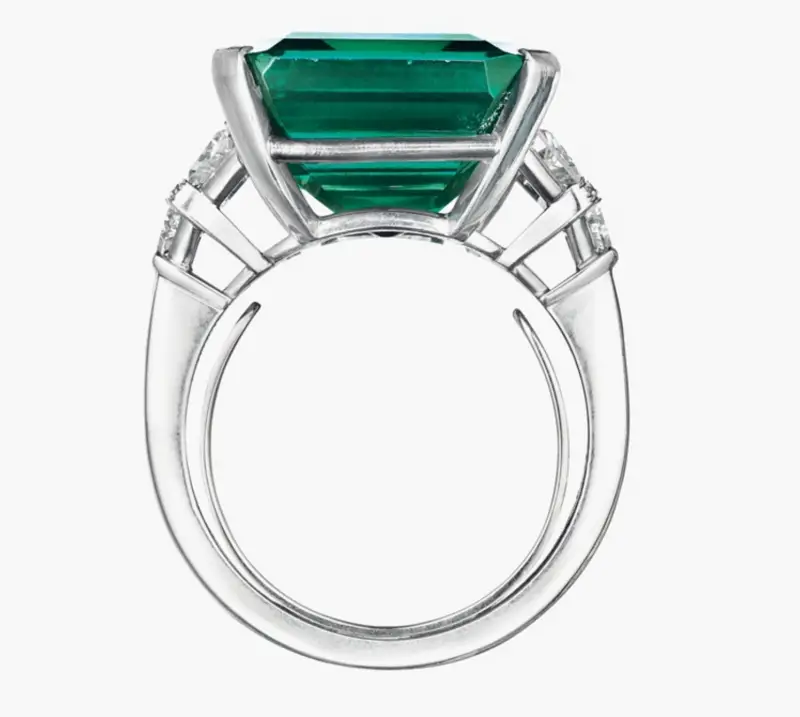 The Rockefeller Emerald ring
