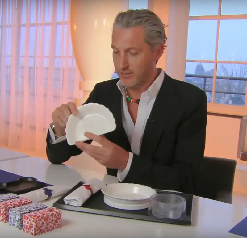 marcel wanders dining service for KLM