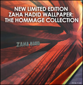 New Limited Zaha Hadid Wallpaper Collection