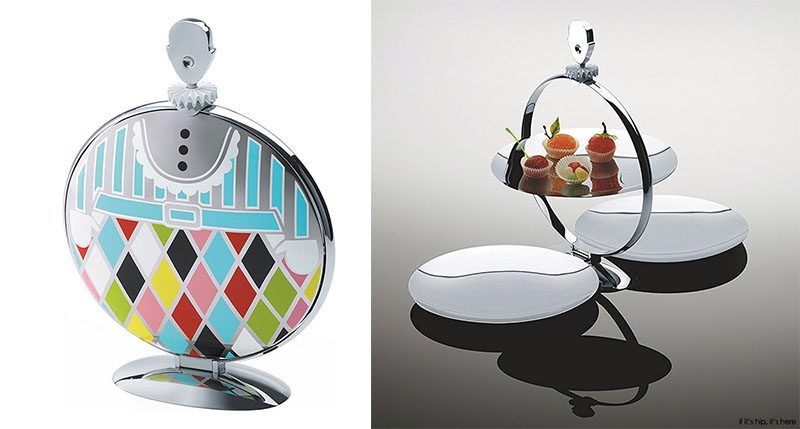 alessi marcel wanders circus cake stand