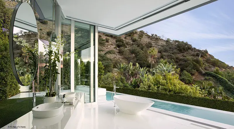 bathroom with a view