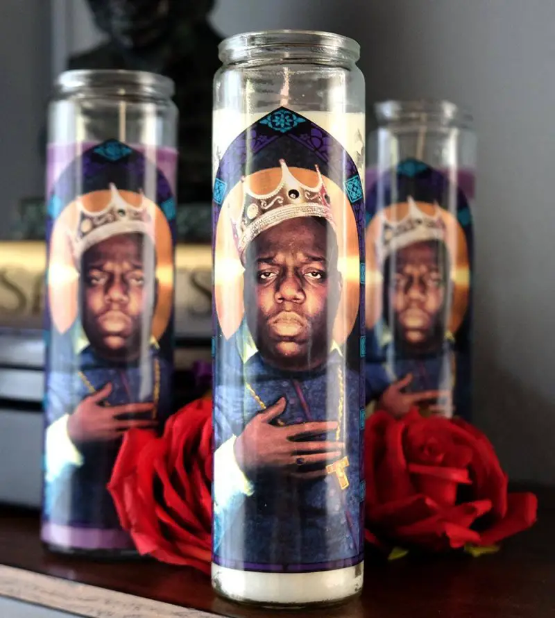 notorius BIG prayer candle