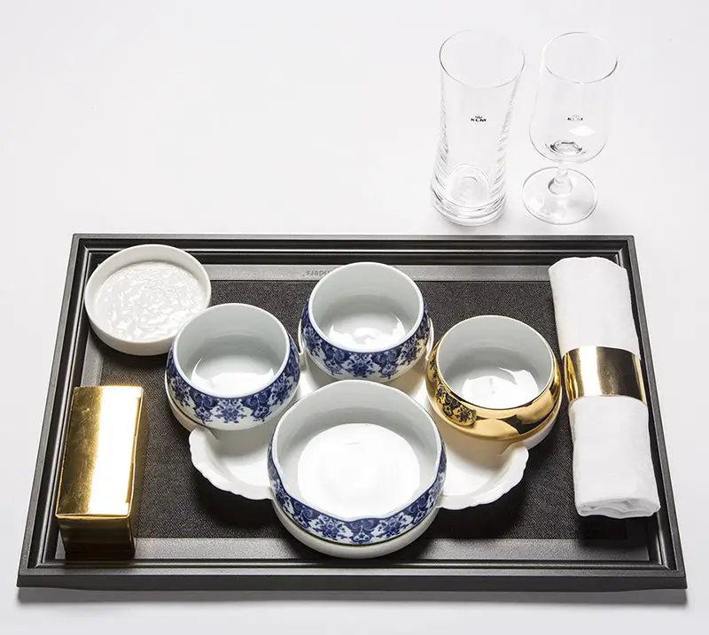 Indonesian tableware by Marcel Wanders for KLM