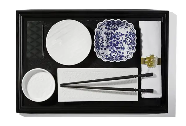 Japanese Tableware by Marcel Wanders for KLM World Business Class