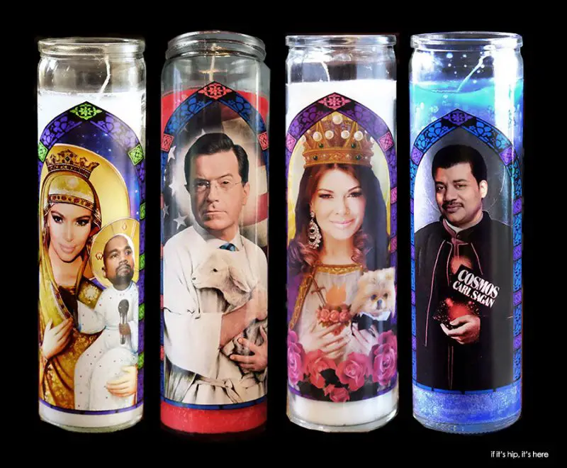 Pop Culture Prayer Candles