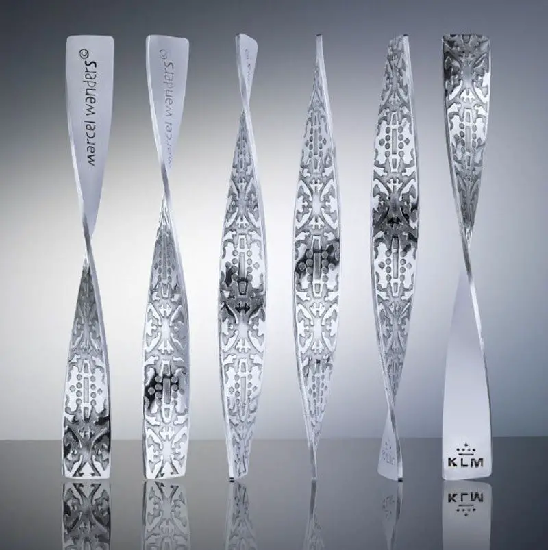 The Marcel Wanders designed stirring spoon for KLM