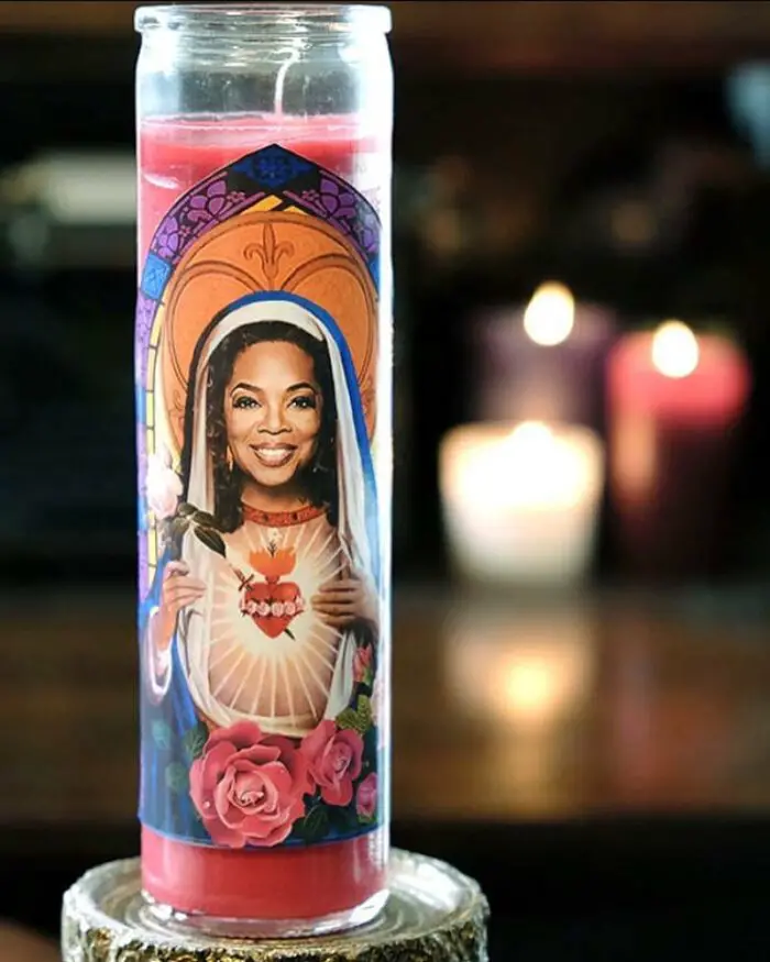 Oprah prayer candle