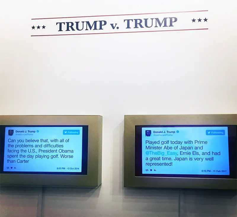 trump tweets library