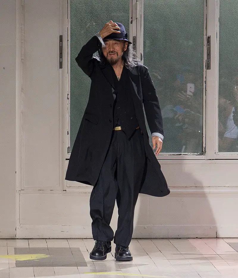 Fashion designer Yohji Yamamoto