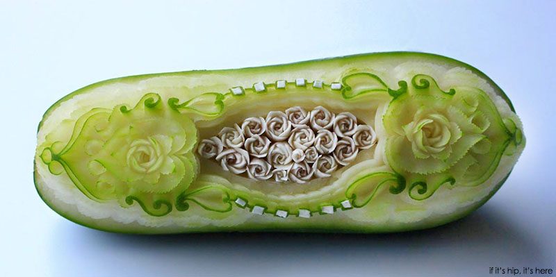Daniele Barresi Food Carvings