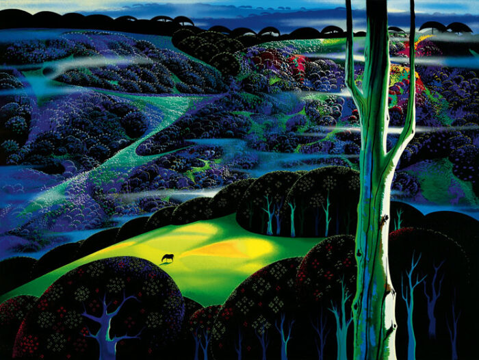 eyvind earle serigraph