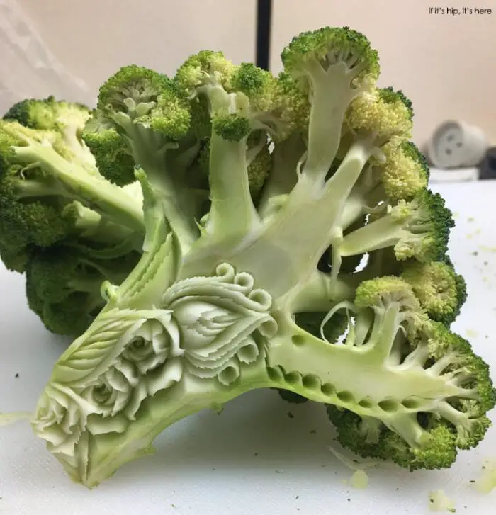 Carved Broccoli