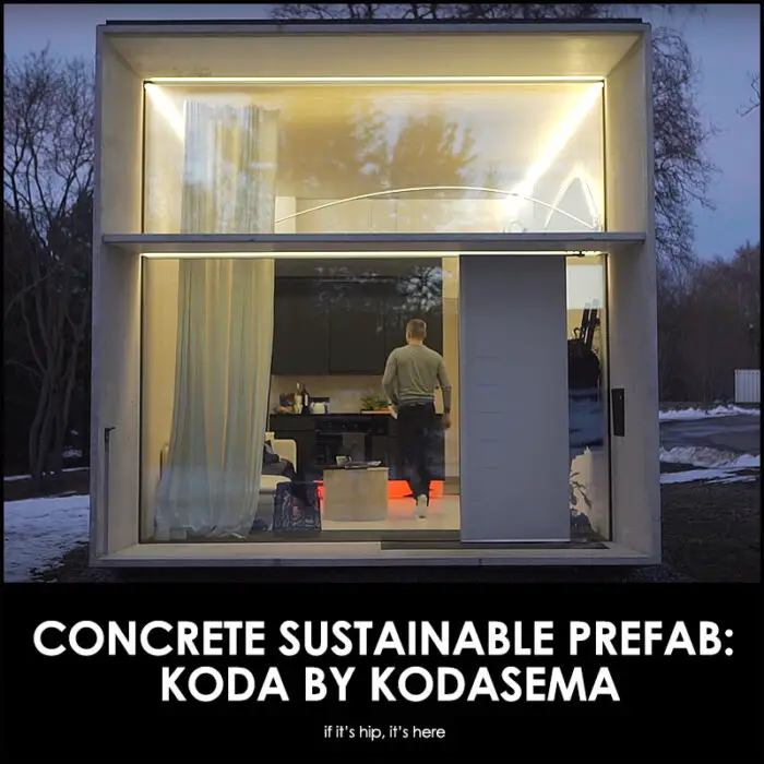 Read more about the article Concrete Sustainable Prefab: KODA by Kodasema