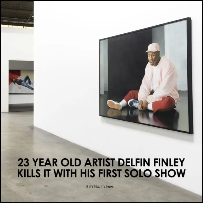 Read more about the article 23 Year Old Artist Delfin Finley’s First Solo Show Is A Huge Hit