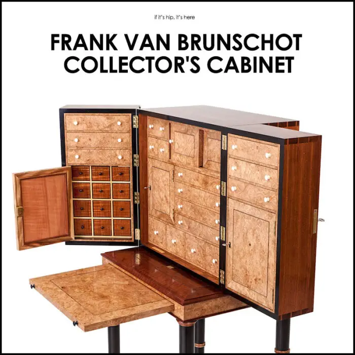 Read more about the article Woodworking Envy: Frank van Brunschot Collector’s Cabinet