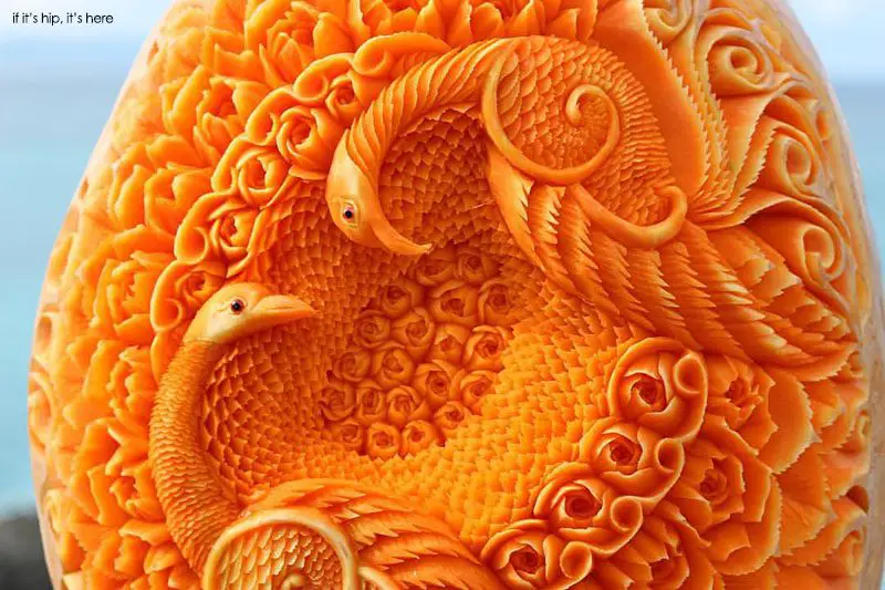 Ornate Pumpkin carving