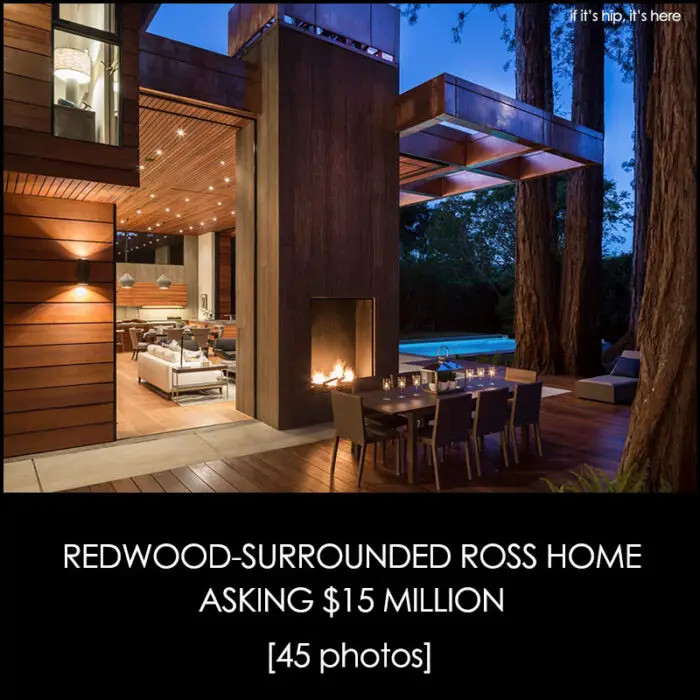 Read more about the article New Ravishing Redwood-Surrounded Ross Home (45 Photos)