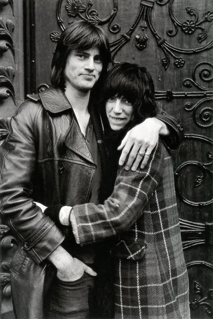 Sam Shepard and Patti Smith