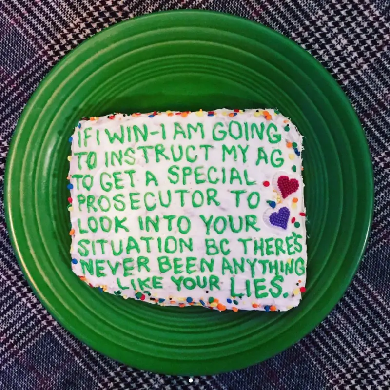 trump quote troll cake