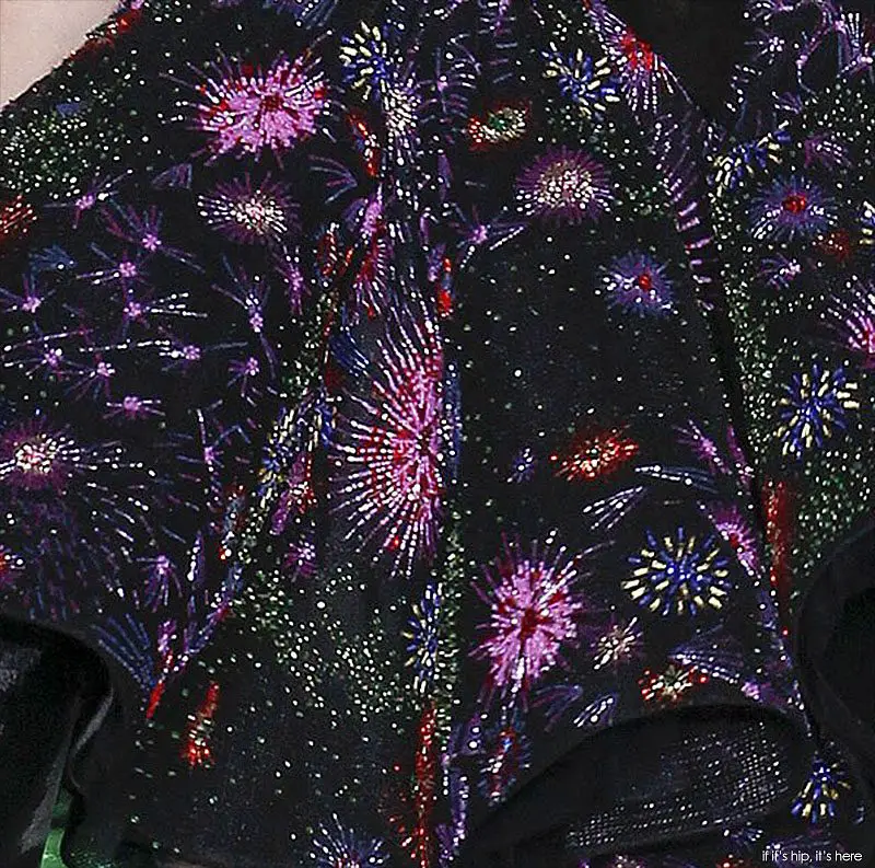 Zuhair Murad's Fireworks Embellished Couture