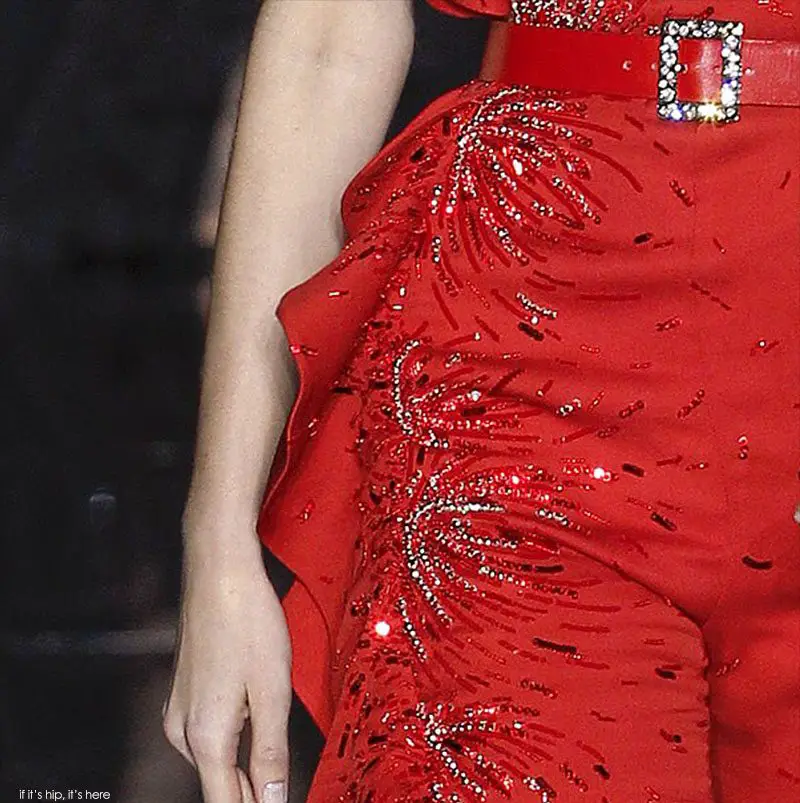 Zuhair Murad's Fireworks Embellished Couture