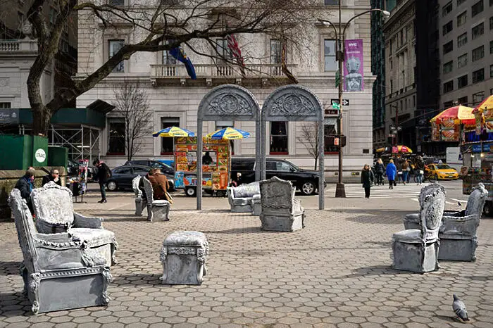 public art installation new york