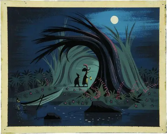 Eyvind Earle, Peter Pan concept art