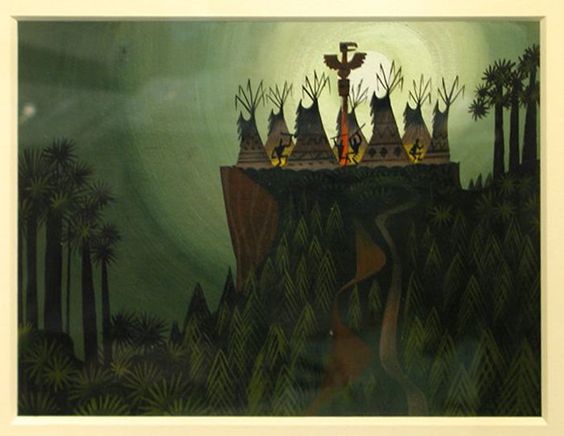 Eyvind Earle, Peter Pan concept art