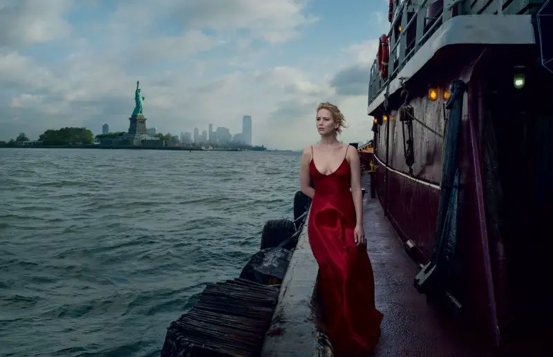 annie leibovitz, jennifer lawrence