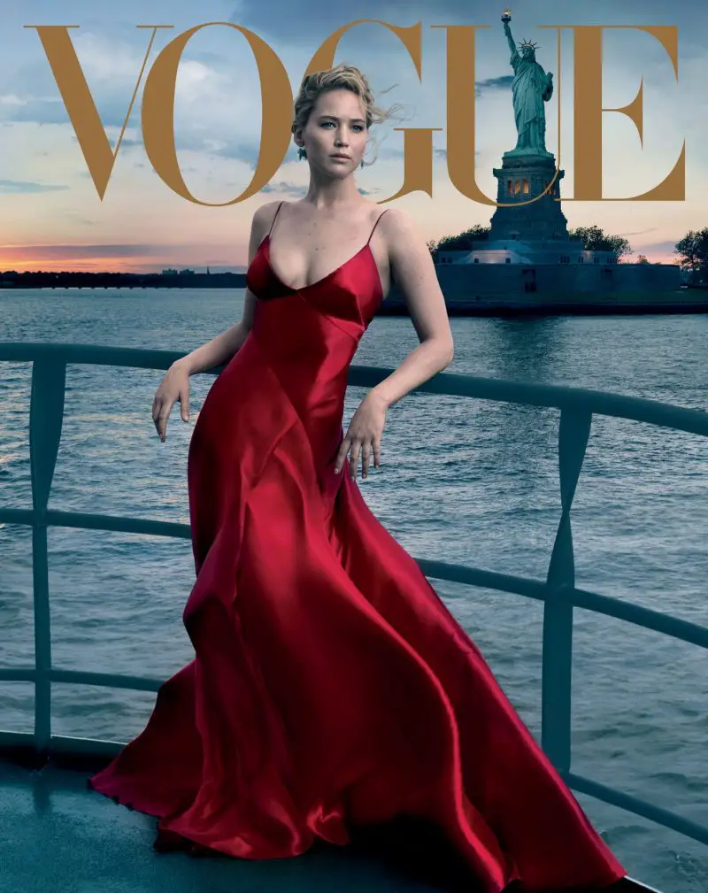 vogue cover jennifer lawrence annie leibovitz