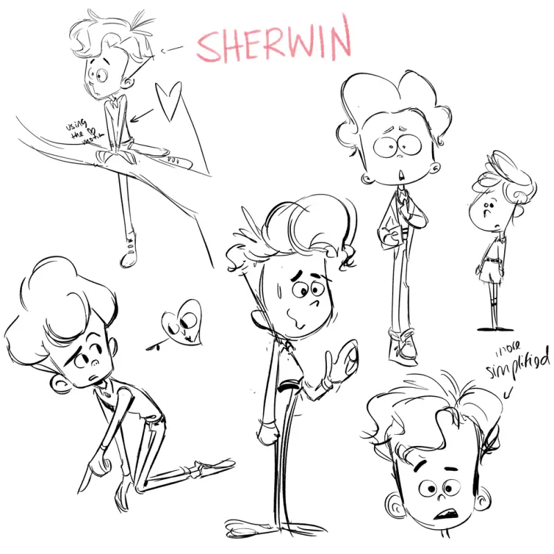 sketches of Sherman 