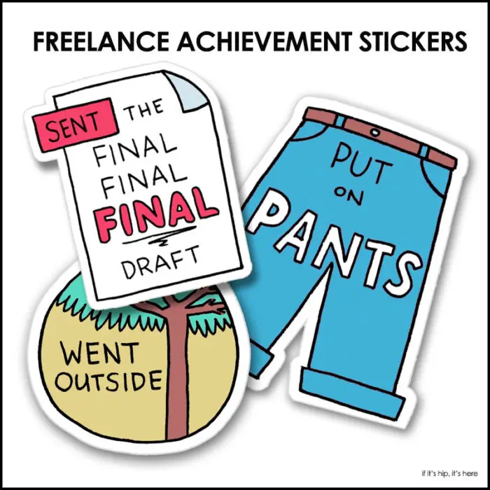 Read more about the article Freelance Achievement Stickers Are Badges Of Honor For Those Who Work From Home