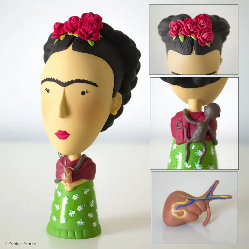 Frida Kahlo figurine