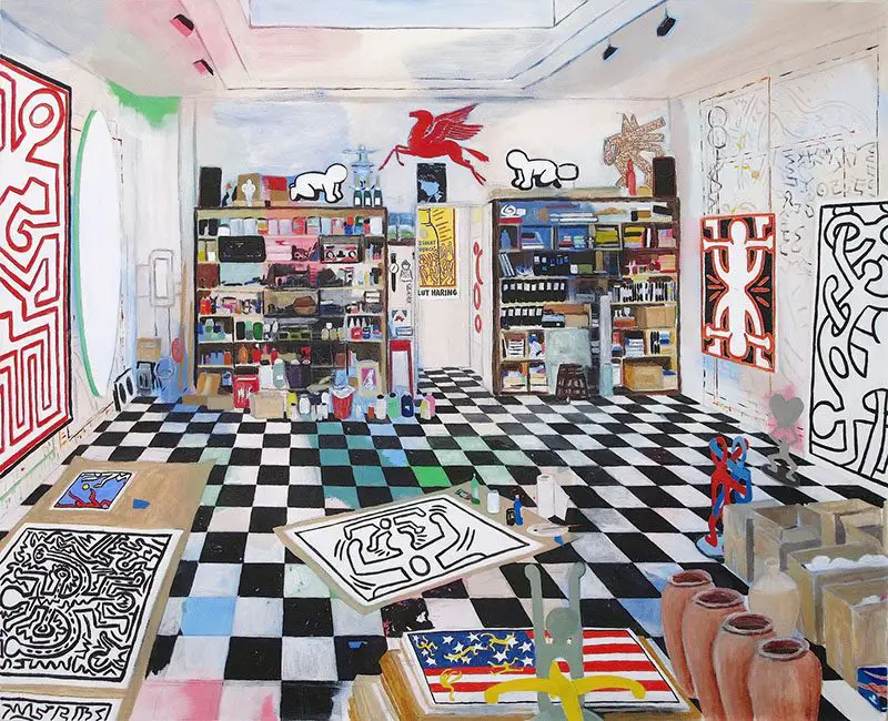 the work of Artist Damian Elwes