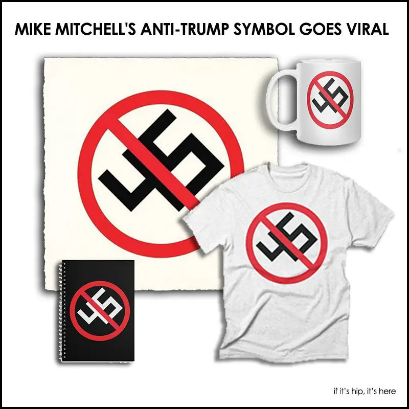anti-trump symbol goes viral
