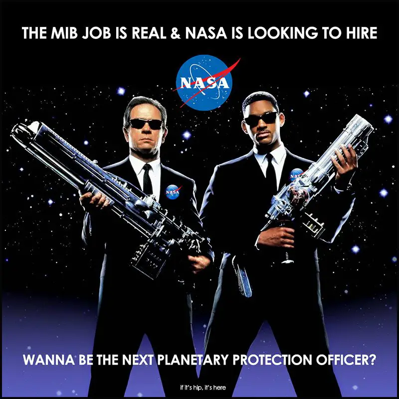 MIB job at NASA