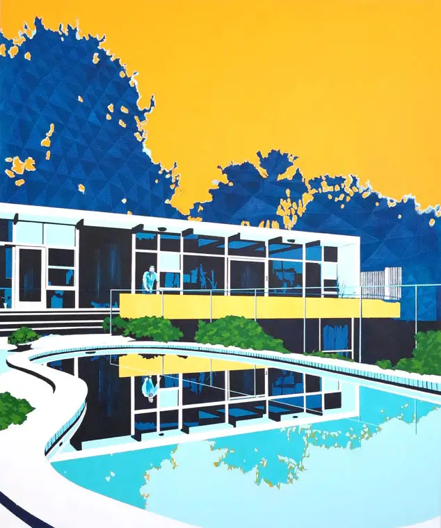 paintings of mcm architecture