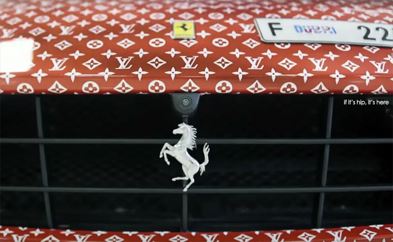 louis vuitton supreme ferrari