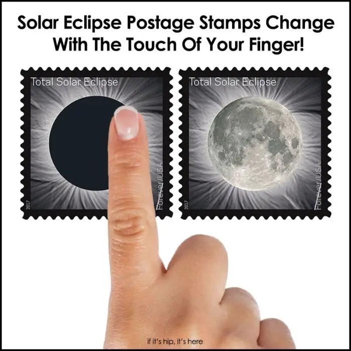Read more about the article Solar Eclipse Postage Stamps Change With The Touch Of Your Finger!