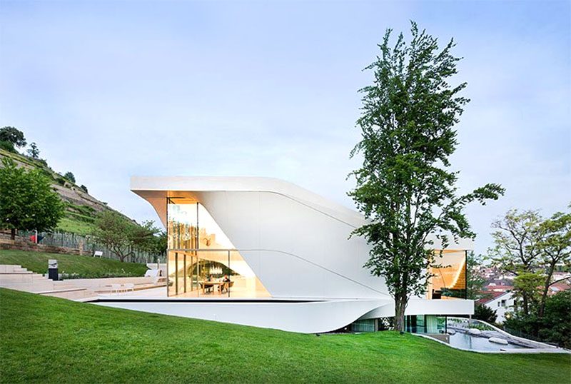 modern villa house em